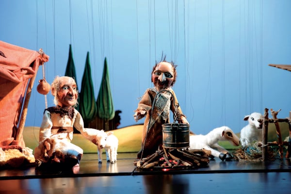 Produktbild: Die Weihnachtsgeschichte in einer Inszenierung der Augsburger Puppenkiste