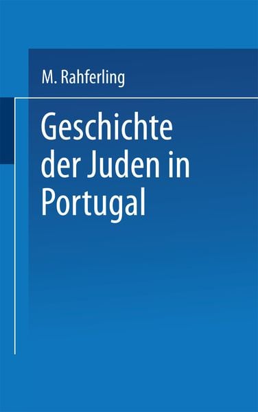 Produktbild: Geschichte der Juden in Portugal