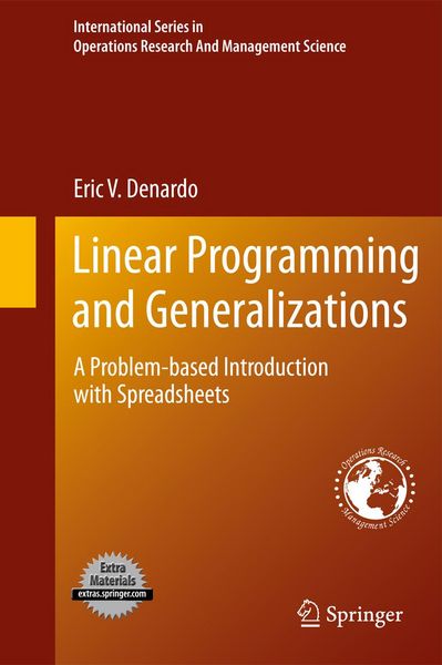 Produktbild: Linear Programming and Generalizations
