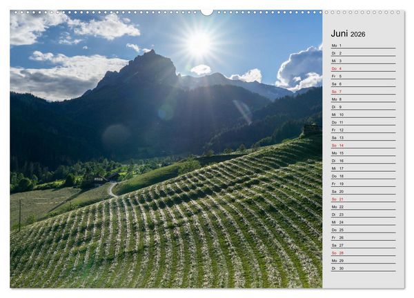 Produktbild: Bischofshofen & mehr (Wandkalender 2026 DIN A2 quer), CALVENDO Monatskalender