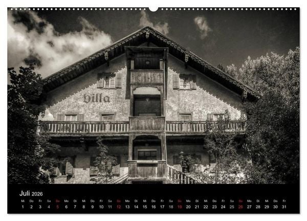Produktbild: Lost Places Geisterh&auml;user (hochwertiger Premium Wandkalender 2026 DIN A2 quer), Kunstdruck in Hochglanz