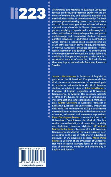 Produktbild: Evidentiality and Modality in European Languages