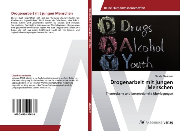 Drogenarbeit mit jungen Menschen, Taschenbuch von Claudia Sturmann, AV Akademikerverlag, 9783639499629