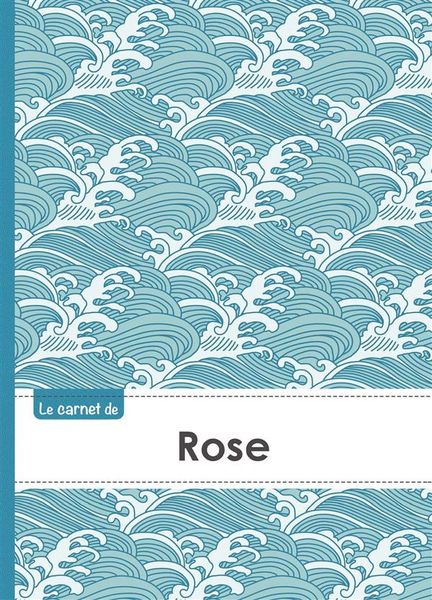 Produktbild: Carnet rose lignes,96p,a5