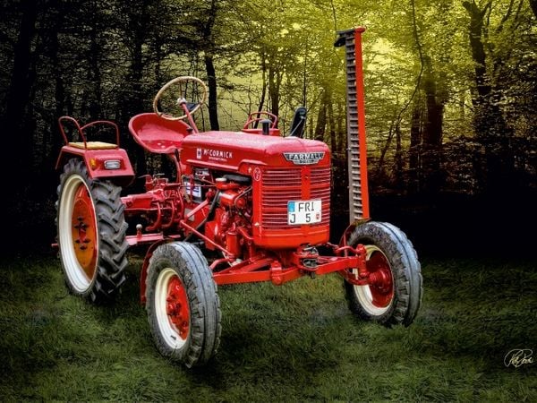 Produktbild: Oldtimer Traktor McCormick (Puzzle)