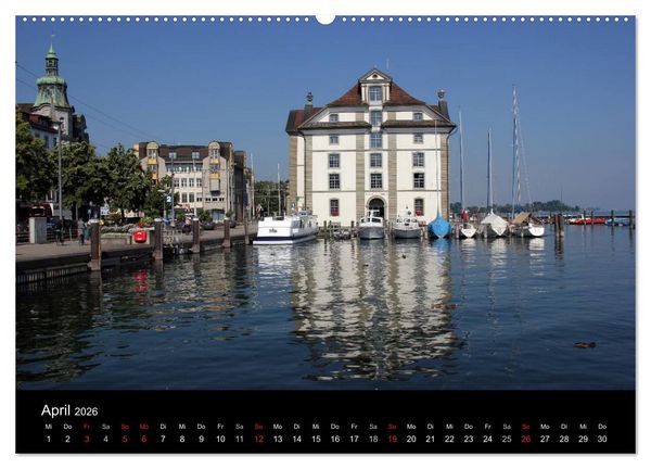 Produktbild: Faszination Bodensee (hochwertiger Premium Wandkalender 2026 DIN A2 quer), Kunstdruck in Hochglanz