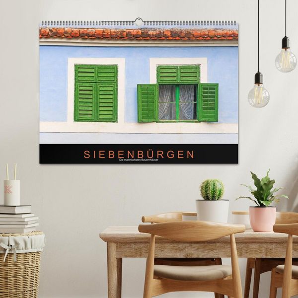 Produktbild: Siebenb&uuml;rgen &ndash; Die malerischsten Bauernh&auml;user (Wandkalender 2026 DIN A2 quer), CALVENDO Monatskalender