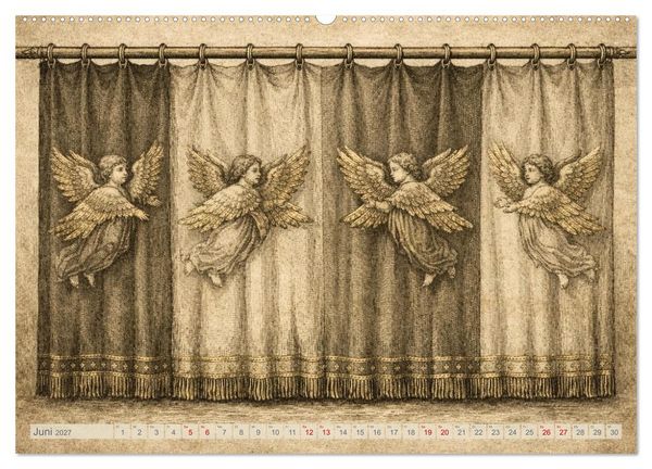 Produktbild: Die Ger&auml;te in der Stiftsh&uuml;tte - Bilder und hebr&auml;ische Begriffe (hochwertiger Premium Wandkalender 2027 DIN A2 quer), Kunstdruck in Hochglanz