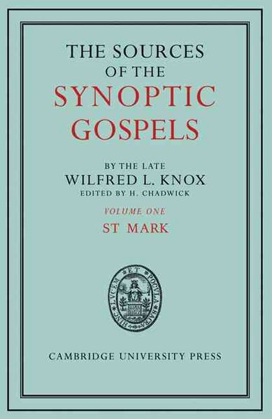 Produktbild: The Sources of the Synoptic Gospels