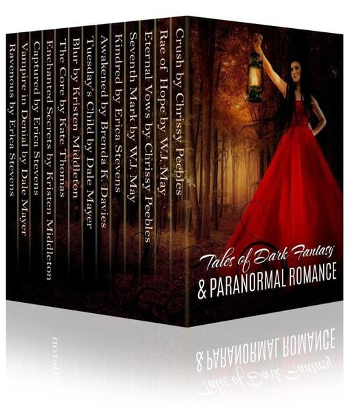Produktbild: Tales of Dark Fantasy & Paranormal Romance (15 stories featuring vampires, werewolves, witches, psychic detectives, time travel romance and more!)