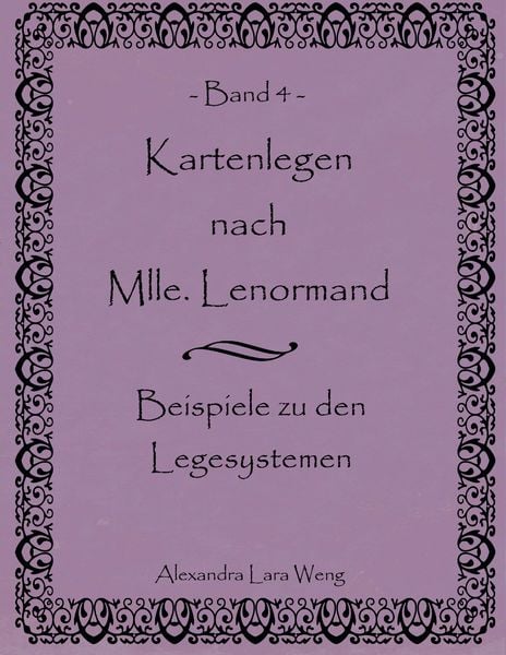 Produktbild: Kartenlegen nach Mlle. Lenormand Band 4