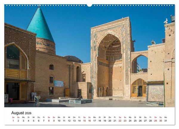 Produktbild: Der Iran - Zauber des Orients (hochwertiger Premium Wandkalender 2026 DIN A2 quer), Kunstdruck in Hochglanz