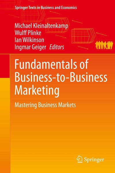 Produktbild: Fundamentals of Business-to-Business Marketing