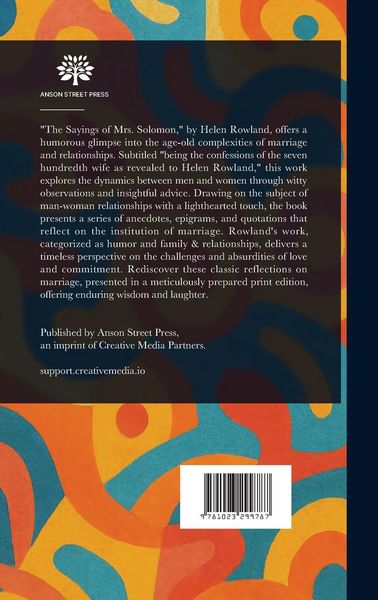 Produktbild: The Sayings of Mrs. Solomon