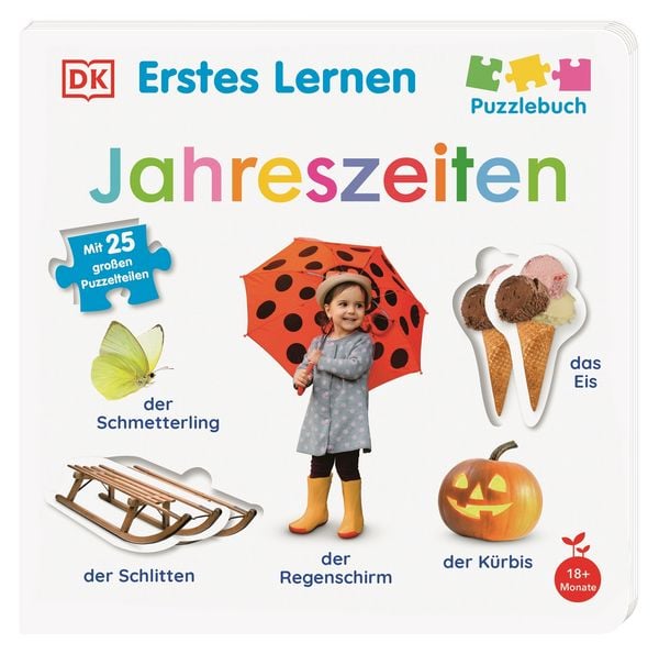 Produktbild: Erstes Lernen Puzzlebuch. Jahreszeiten