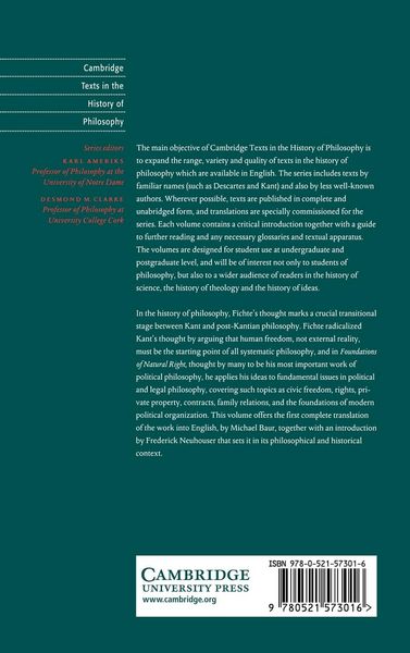 Produktbild: Foundations of Natural Right