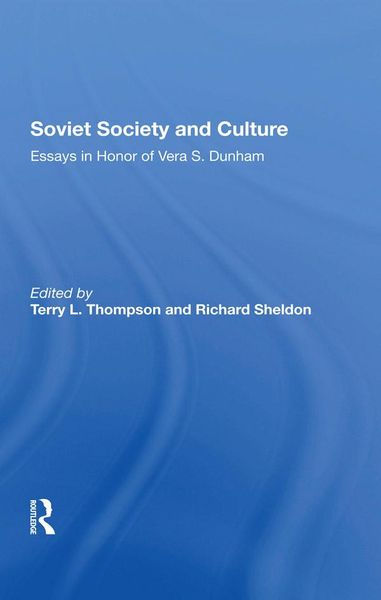 Produktbild: Soviet Society And Culture