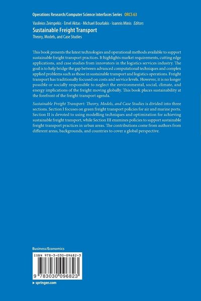 Produktbild: Sustainable Freight Transport