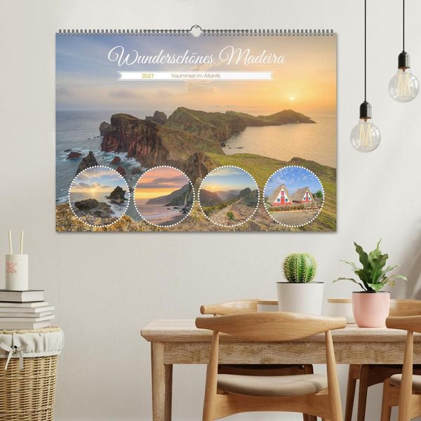 Produktbild: Wundersch&ouml;nes Madeira (Wandkalender 2027 DIN A2 quer), CALVENDO Monatskalender