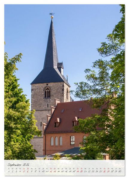 Produktbild: Lutherstadt Eisleben - Geburts- und Sterbeort des gro&szlig;en Reformators (Tischkalender 2026 DIN A5 hoch), CALVENDO Monatskalender