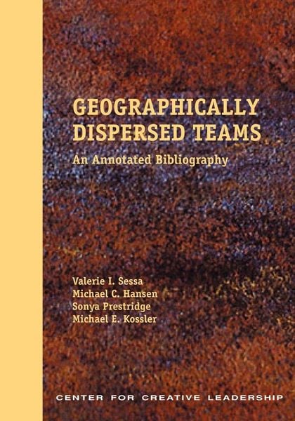 Produktbild: Geographically Dispersed Teams