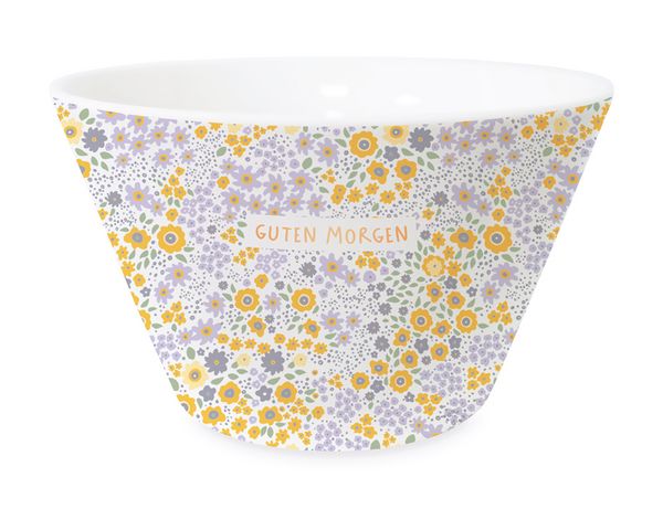 Produktbild: M&uuml;slischale Guten Morgen (Bl&uuml;mchen)