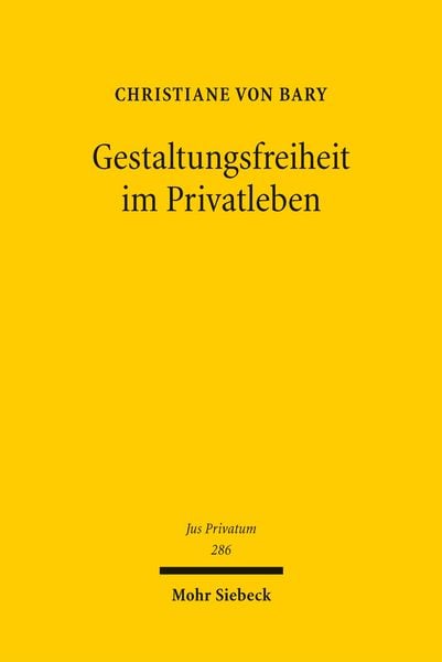 Produktbild: Gestaltungsfreiheit im Privatleben