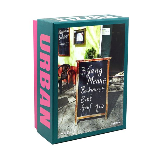Produktbild: 1.000 Teile Puzzle Urban Notes. Motiv &bdquo;Drei G&auml;nge Men&uuml;&ldquo;