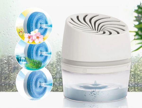 Produktbild: Pattex Luftentfeuchter, BAD 360&deg; Kompaktger&auml;t und 450 g Tab, blau, 9H BAD360