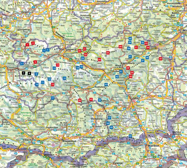 Produktbild: ROTHER Wanderbuch Wandern zu Almen & H&uuml;tten - Steiermark