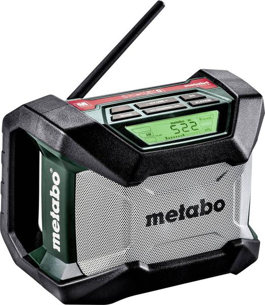 Metabo R 12-18 BT Baustellenradio UKW Bluetooth® Schwarz, Grün, Grau