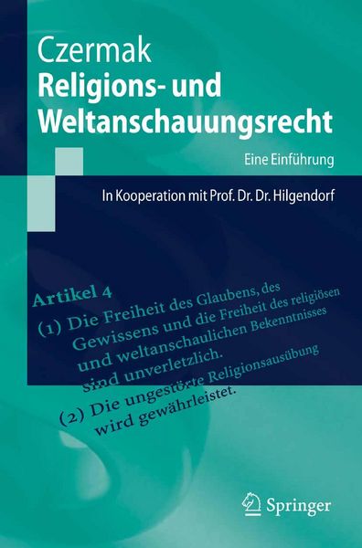 Produktbild: Religions- und Weltanschauungsrecht