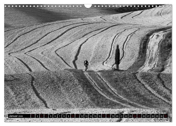 Produktbild: Toscana - monocromatico (Wandkalender 2026 DIN A3 quer), CALVENDO Monatskalender