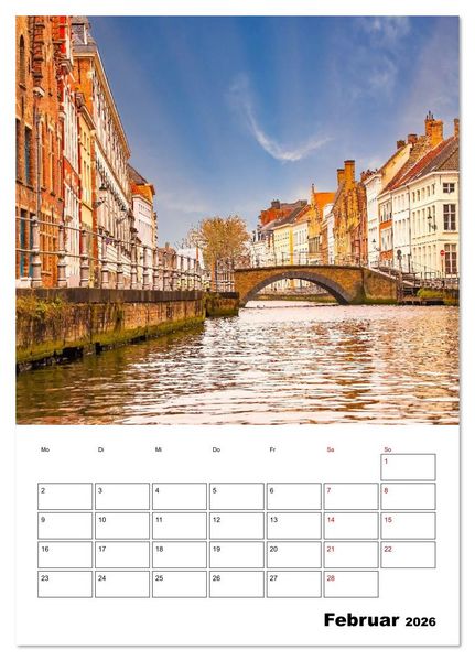 Produktbild: Br&uuml;gge - Reiseplaner (Tischkalender 2026 DIN A5 hoch), CALVENDO Monatskalender
