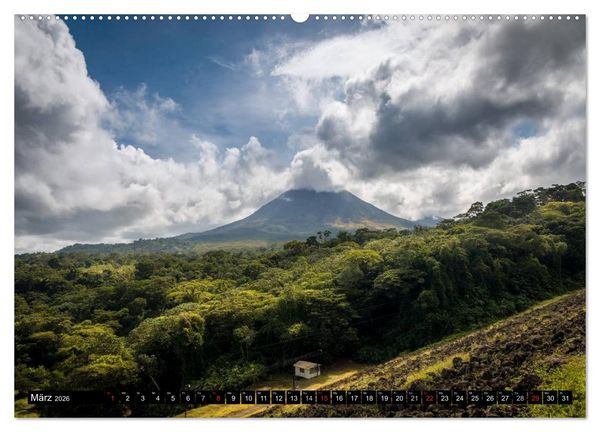 Produktbild: COSTA RICA Farben und Licht (Wandkalender 2026 DIN A2 quer), CALVENDO Monatskalender