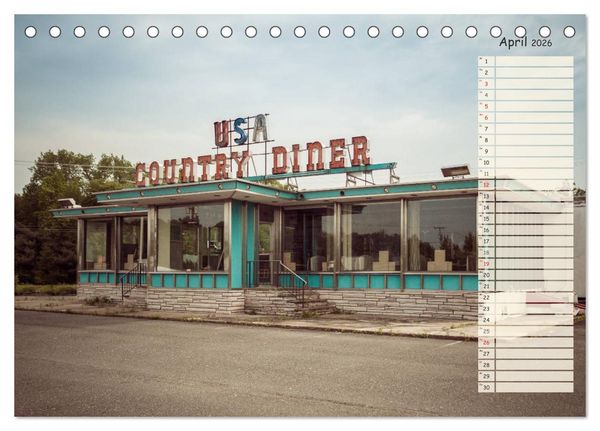 Produktbild: Amerikanische Ostk&uuml;ste (Tischkalender 2026 DIN A5 quer), CALVENDO Monatskalender