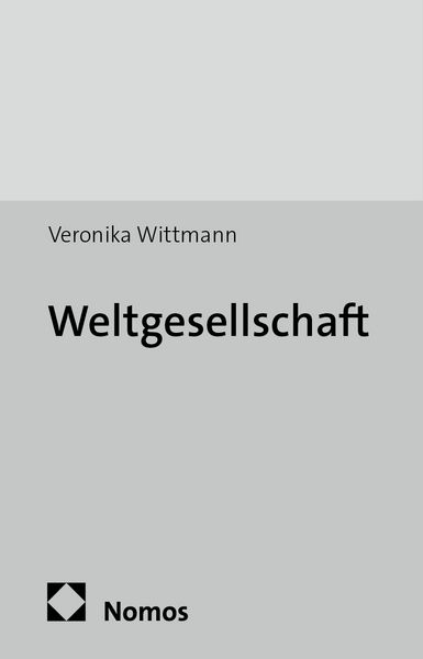 Produktbild: Weltgesellschaft