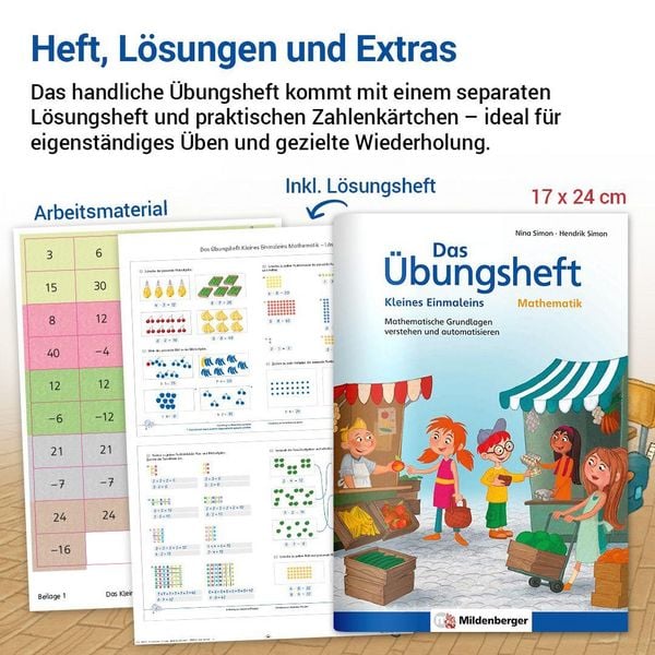 Produktbild: Das &Uuml;bungsheft Mathematik - Kleines Einmaleins