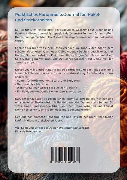 Produktbild: Mein Handarbeits-Journal