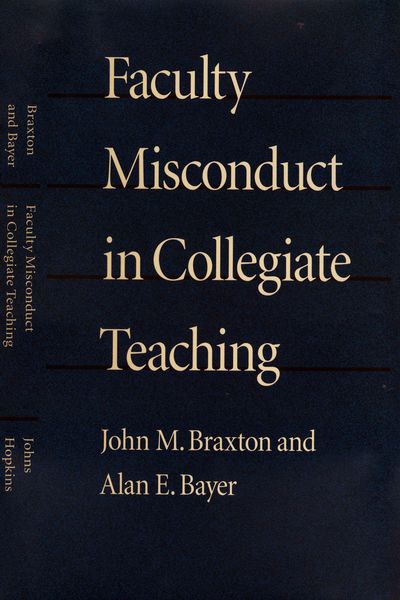 Produktbild: Faculty Misconduct in Collegiate Teaching