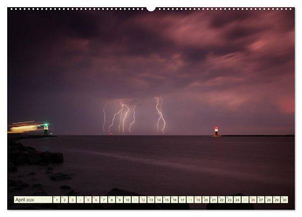 Produktbild: Ostsee - Impressionen (Wandkalender 2026 DIN A2 quer), CALVENDO Monatskalender
