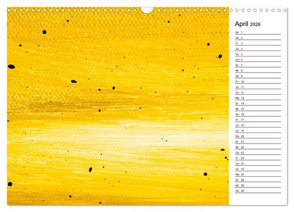 Produktbild: Mein bunter DIY-Bastelkalender (Wandkalender 2026 DIN A3 quer), CALVENDO Monatskalender