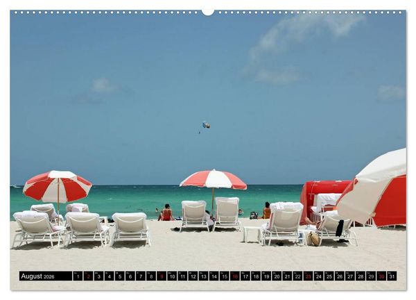 Produktbild: MIAMI (Wandkalender 2026 DIN A2 quer), CALVENDO Monatskalender