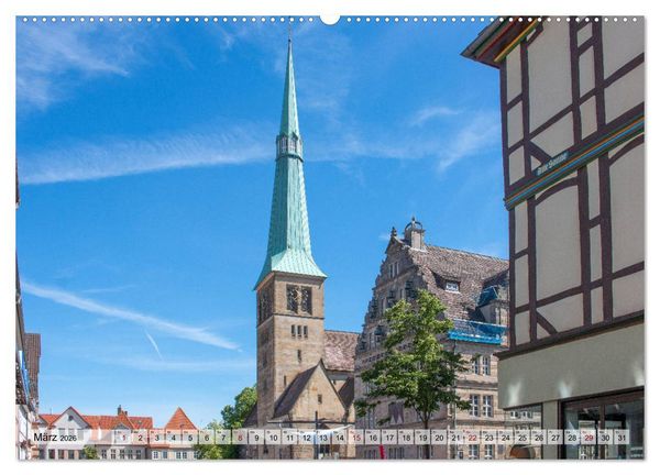 Produktbild: Historisches Hameln (Wandkalender 2026 DIN A2 quer), CALVENDO Monatskalender