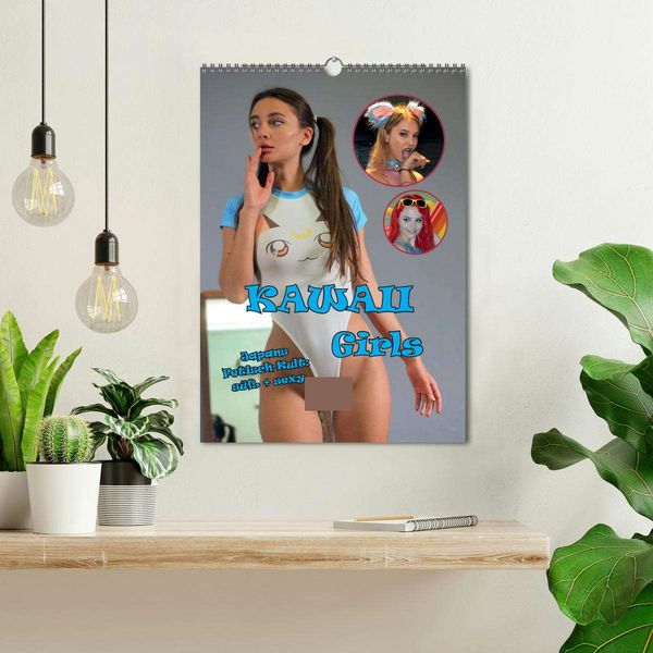 Produktbild: KAWAII GIRLS (Wandkalender 2026 DIN A3 hoch), CALVENDO Monatskalender