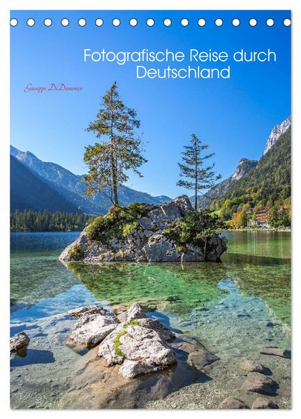 Produktbild: Fotografische Reise durch Deutschland (Tischkalender 2026 DIN A5 hoch), CALVENDO Monatskalender