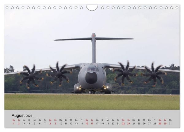 Produktbild: Transportflugzeug Airbus A400M Atlas (Wandkalender 2026 DIN A4 quer), CALVENDO Monatskalender