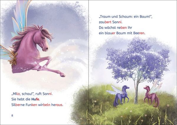 Produktbild: Lesel&ouml;wen 1. Klasse - Die Magie der Zauberpferde
