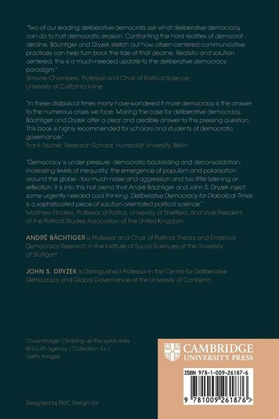 Produktbild: Deliberative Democracy for Diabolical Times