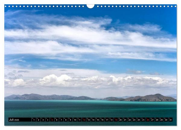 Produktbild: Peru - Bolivien. Eine s&uuml;damerikanische Zwei-L&auml;nder-Reise (Wandkalender 2026 DIN A3 quer), CALVENDO Monatskalender
